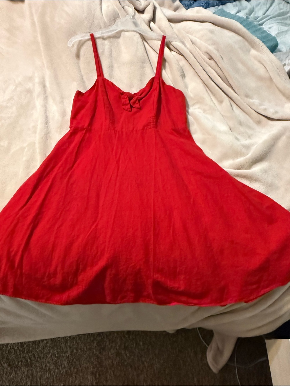 Old Navy Red Spaghetti Strap Dress